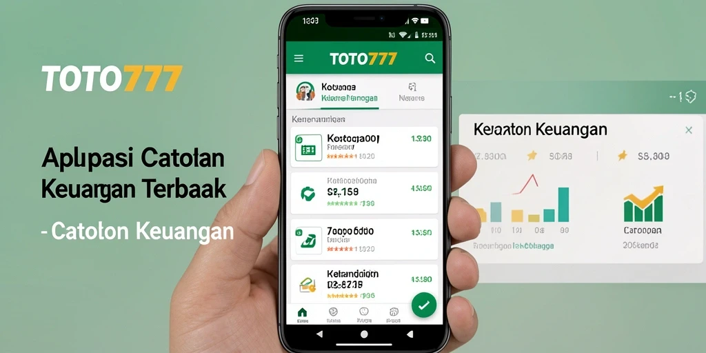 Antarmuka TOTO777 yang intuitif untuk catatan keuangan.
